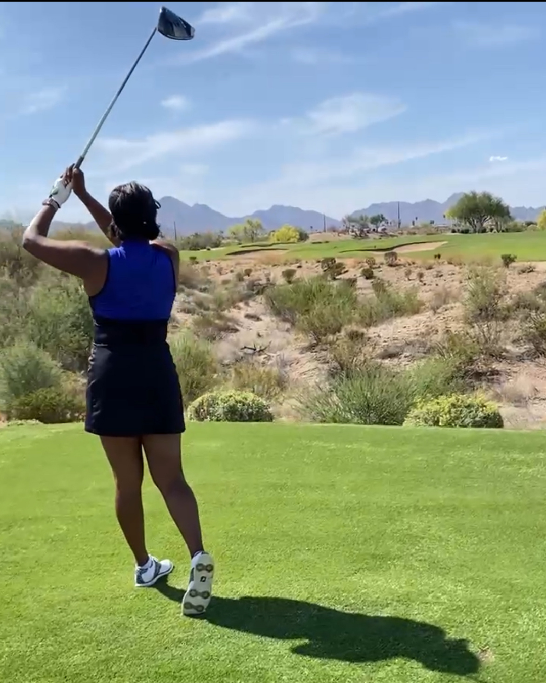 TMac on the golf course