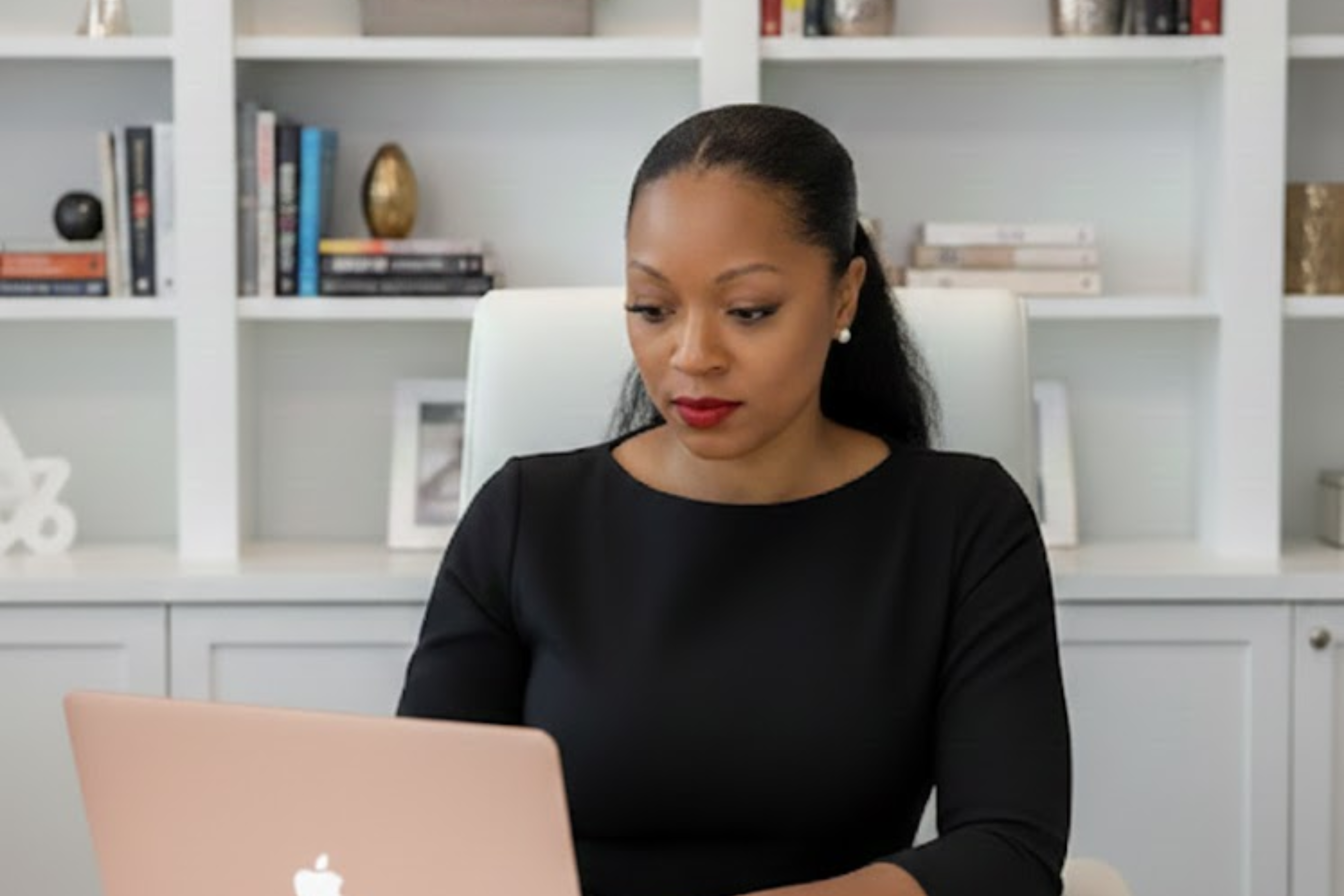 TMac working elegantly at a desk